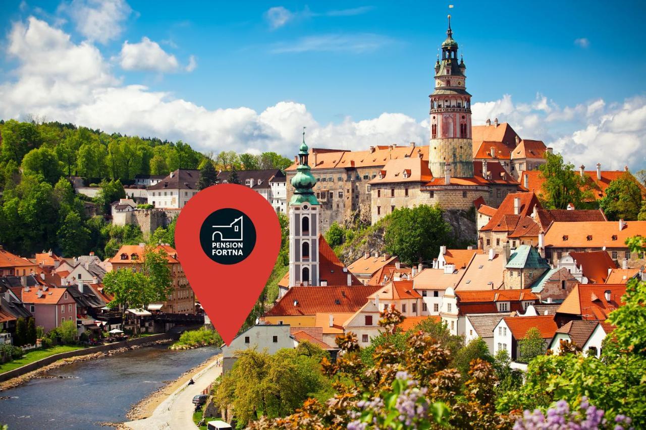Pension Fortna Český Krumlov Buitenkant foto